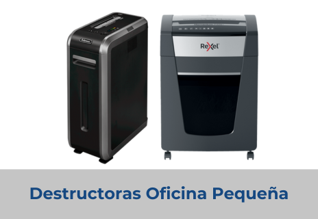 Destructoras de oficina pequeña